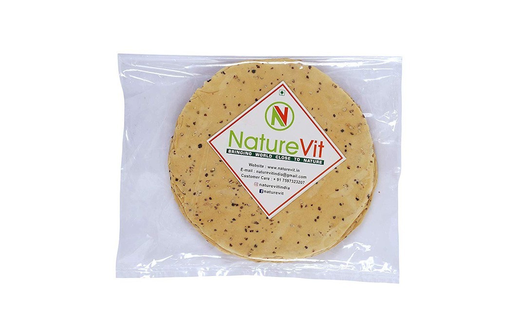 Nature Vit Moong Papads    Pack  400 grams